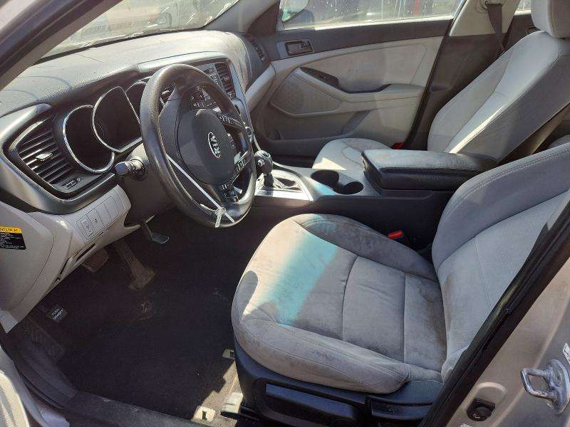 2013 Kia Optima VIN KNAGM4A76D5425153 COPART salvage auction — FRONT END, Ny - Affirmation Of Repossession, sold $350 on 2026-07-23 (photo 7)
