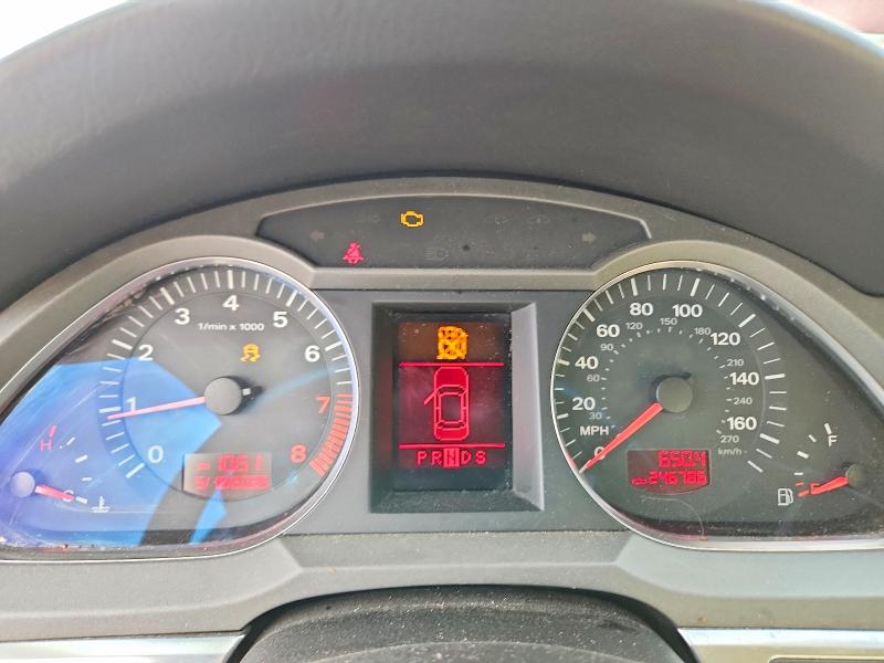 2005 Audi A6 VIN WAUDG94F75N073549 COPART salvage auction — FRONT END, OH - CERT OF TITLE-SALVAGE, sold $475 on 2026-07-17 (photo 9)