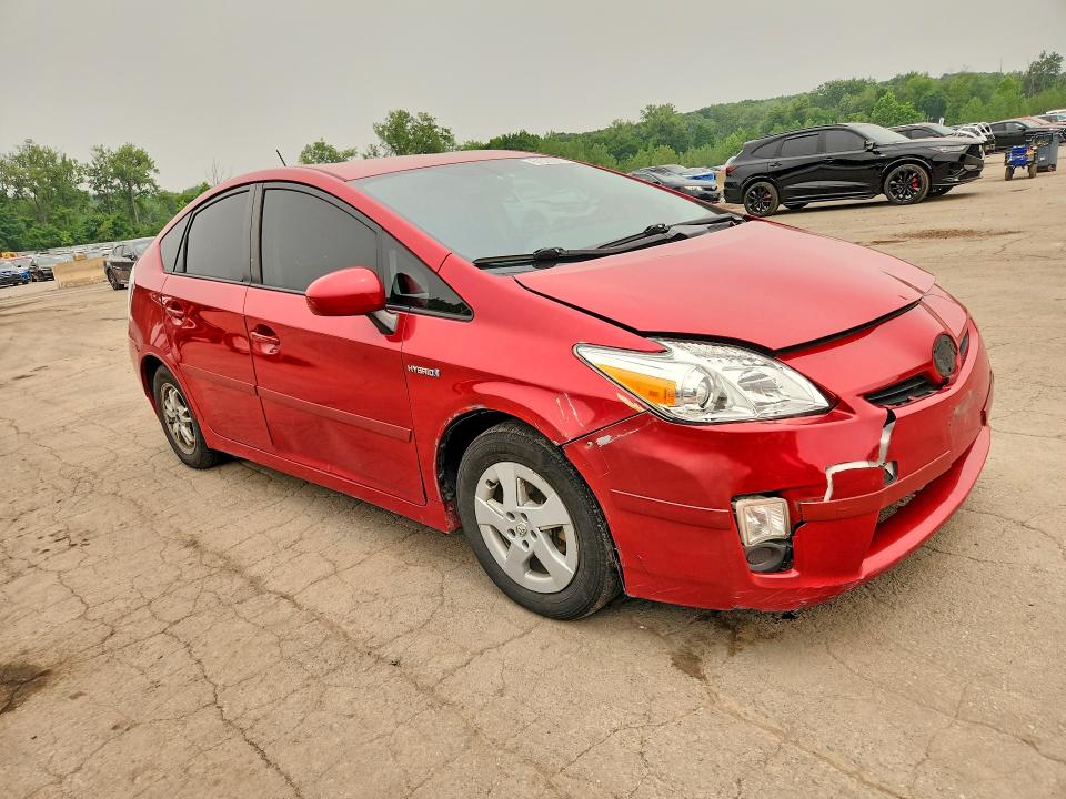 2010 Toyota Prius VIN JTDKN3DU4A0050572 COPART salvage auction — FRONT END, NY - CERTIFICATE OF TITLE, sold $1,100 on 2026-07-21 (photo 4)