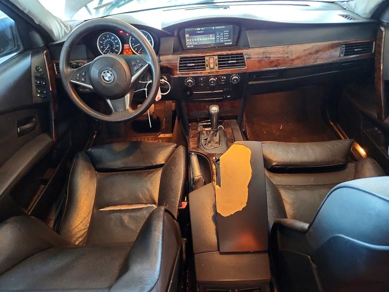 2007 BMW 5 series VIN WBANE53537CY04441 COPART salvage auction — REAR END, Az - Cert Of Title-Restored Salvage (P), sold $475 on 2026-07-29 (photo 8)