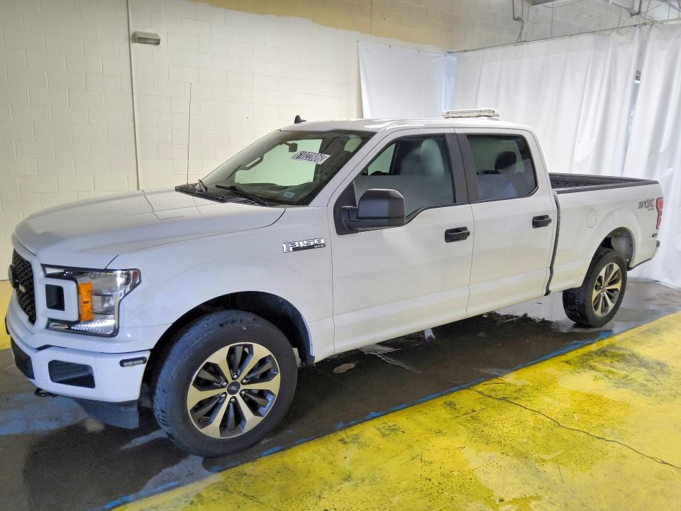 2020 Ford F-150 lightning VIN 1FTFW1E56LFB35469 — COPART salvage auction photo