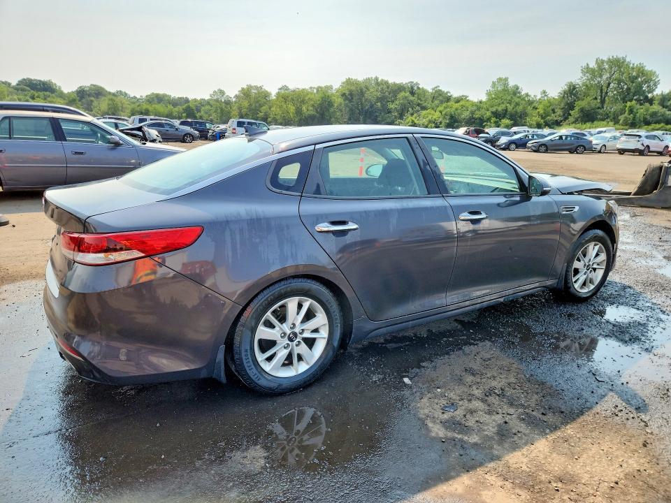 2016 Kia Optima VIN KNAGT4L32G5110786 COPART salvage auction — FRONT END, Ct - Cert Of Title-Salvage, sold $475 on 2026-07-21 (photo 3)