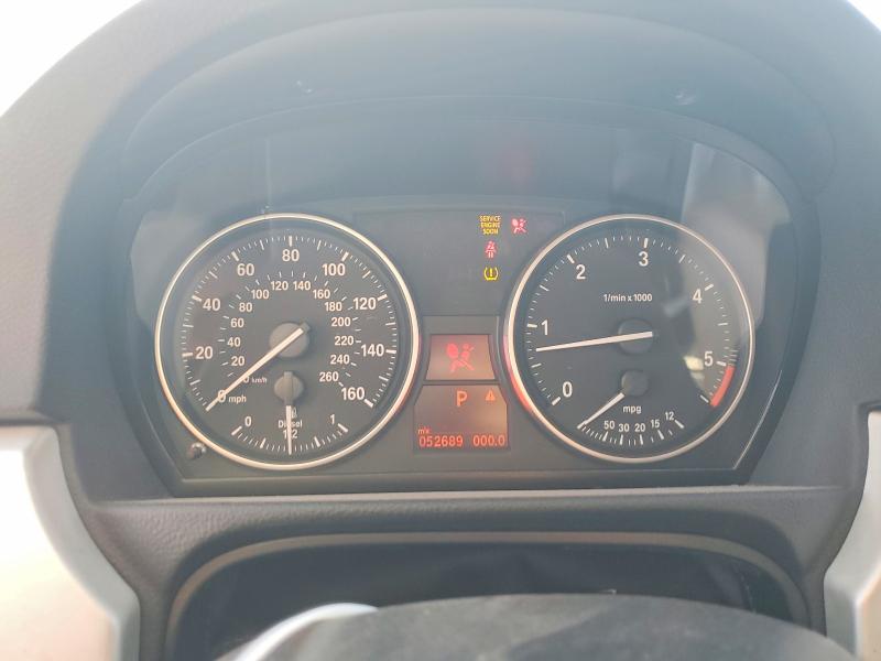 2011 BMW 3 series VIN WBAPN7C59BA781241 COPART salvage auction — FRONT END, MI - CERT OF TITLE-SALVAGE VEHICLE, sold $2,600 on 2026-08-04 (photo 9)