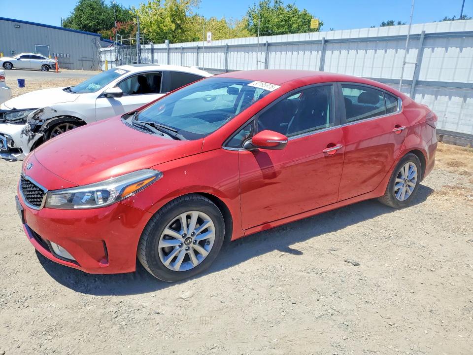 2017 Kia Forte VIN 3KPFL4A7XHE010459 COPART salvage auction — SIDE, Ca - Salvage Certificate, sold $2,450 on 2026-07-23 (photo 1)