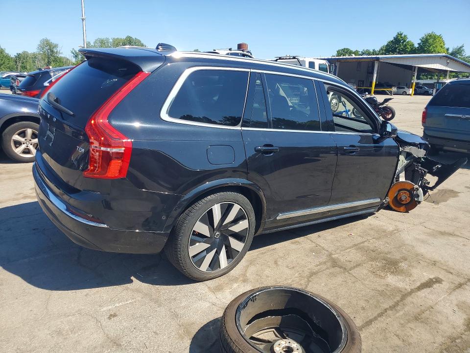 2025 Volvo Xc90 VIN YV4H60PE4S1307698 COPART salvage auction — FRONT END, Ny - Mv-907A Salvage Certificate, sold $20,100 on 2026-08-27 (photo 3)