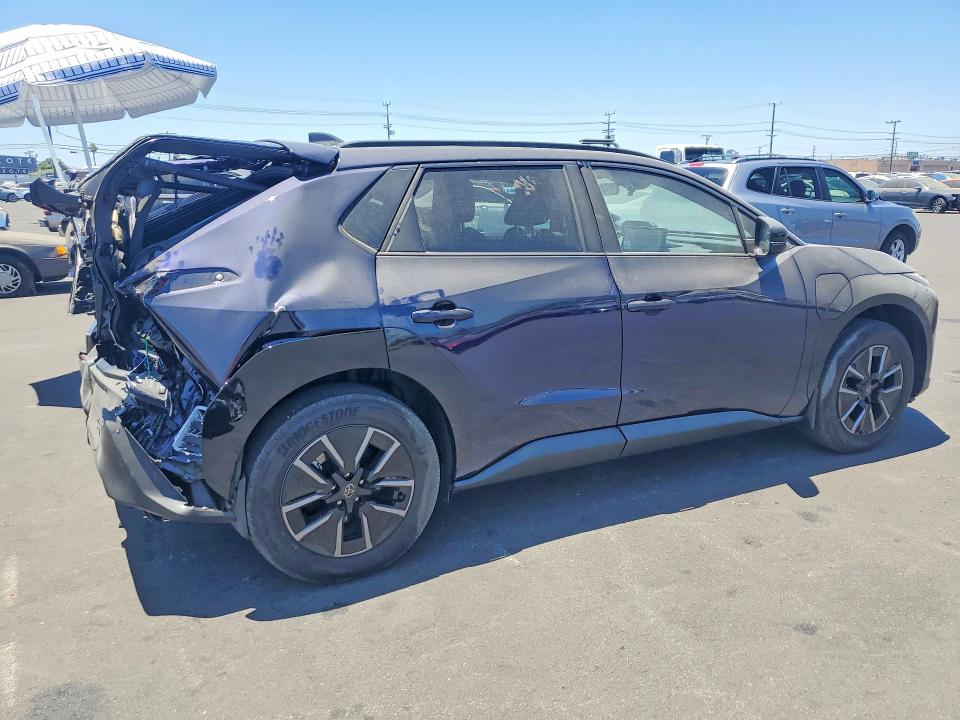 2026 Toyota Bz4x VIN JTMBCAEB3TA007068 COPART salvage auction — REAR END, CA - SALVAGE CERTIFICATE, sold $9,300 on 2026-08-26 (photo 3)