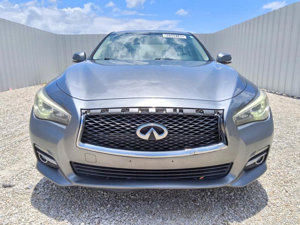 2017 Infiniti Q50 VIN JN1EV7AR4HM841176 COPART salvage auction — MECHANICAL, Fl - Certificate Of Title (P), sold $40 on 2026-07-30 (photo 5)