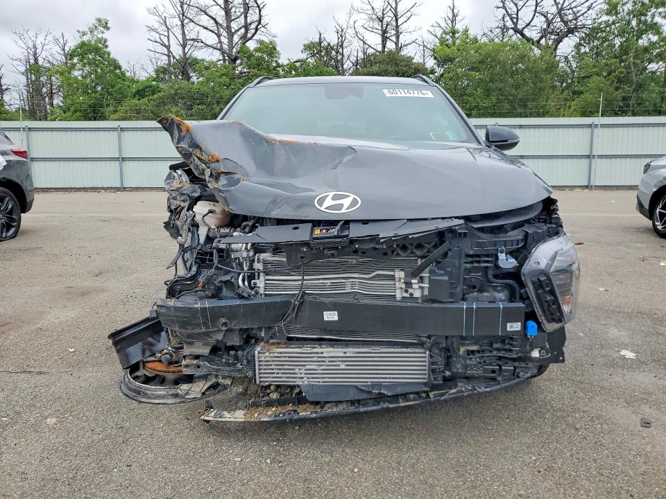 2025 Hyundai Kona VIN KM8HBCA33SU219291 COPART salvage auction — FRONT END, Ny - Mv-907A Salvage Certificate, sold $2,750 on 2026-07-20 (photo 5)