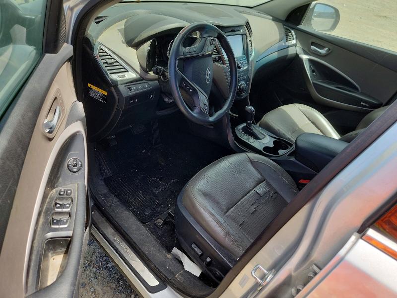 2016 Hyundai Santa fe VIN 5XYZW4LA9GG346344 COPART salvage auction — FRONT END, Ca - Dis/Dlr/Exp Only Clean Title (P), sold $1,700 on 2026-07-28 (photo 8)