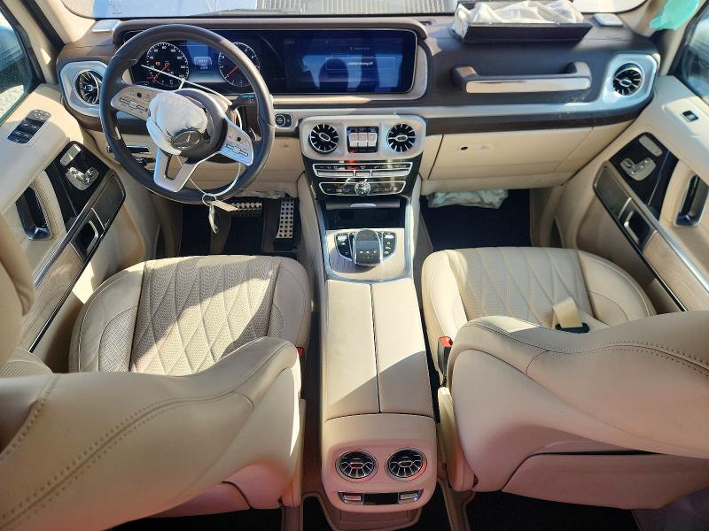 2020 Mercedes-benz G-klasse VIN WDCYC6BJ6LX334574 COPART salvage auction — FRONT END, Fl - Cert Of Title Slvg Rebuildable, sold $55,000 on 2026-07-09 (photo 8)