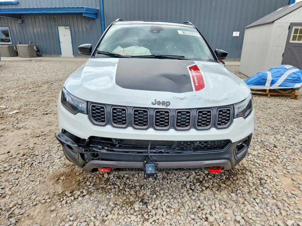 2026 Jeep Compass VIN 3C4NJDDNXTT178148 COPART salvage auction — FRONT END, Tx - Certificate Of Title, sold $7,800 on 2026-08-03 (photo 5)