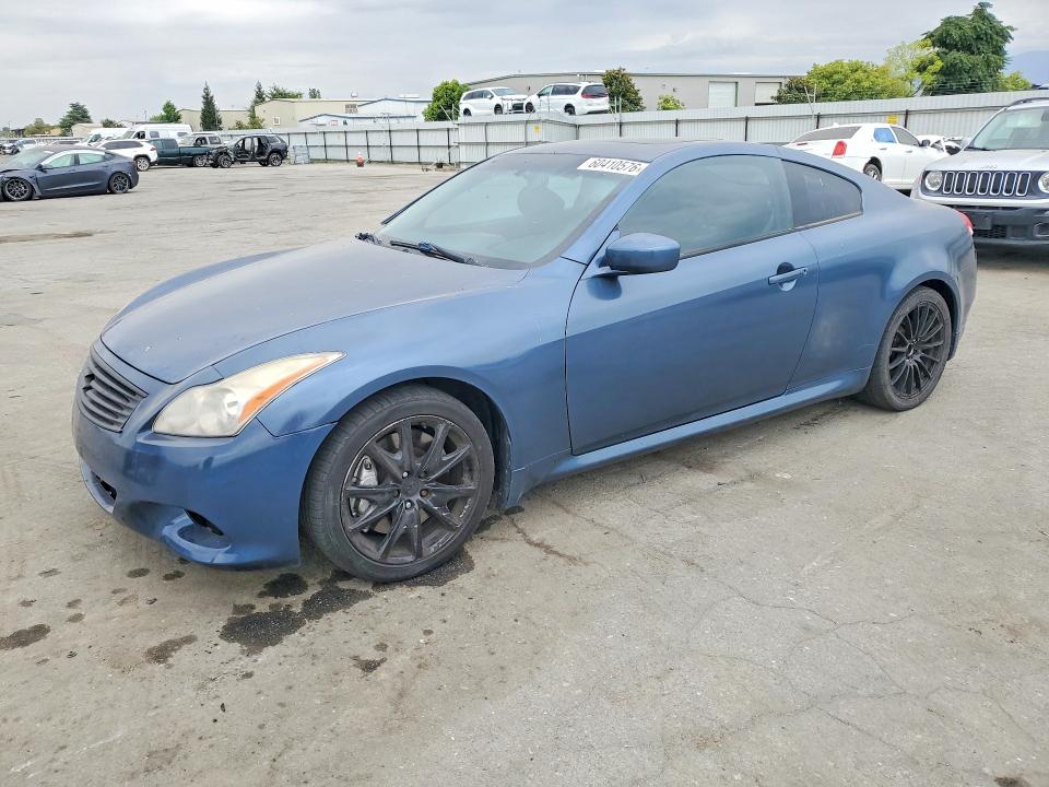 2008 Infiniti G VIN JNKCV64E58M109385 COPART salvage auction — VANDALISM, Ca - Salvage Certificate, sold $525 on 2026-07-31 (photo 1)