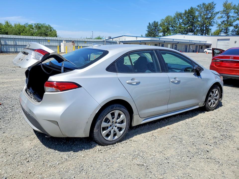 2022 Toyota Corolla VIN 5YFEPMAEXNP390637 COPART salvage auction — FRONT END, Ca - Certificate Of Title, sold $60 on 2026-07-21 (photo 3)