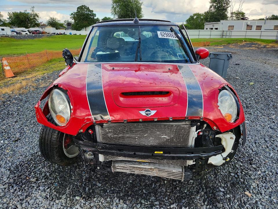 2011 Mini Cooper VIN WMWZP3C5XBTX82656 COPART salvage auction — FRONT END, NY - MV-907A SALVAGE CERTIFICATE, sold $375 on 2026-08-14 (photo 5)