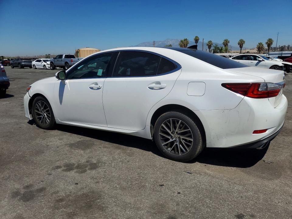 2017 Lexus ES VIN 58ABK1GG8HU035986 COPART salvage auction — FRONT END, Ca - Salvage Certificate, sold $6,100 on 2026-09-08 (photo 2)