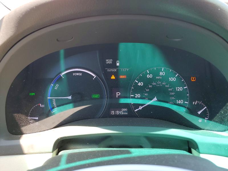 2013 Lexus Rx VIN JTJBC1BA5D2445739 COPART salvage auction — FRONT END, Nv - Salvage Title, sold $2,100 on 2026-07-28 (photo 9)