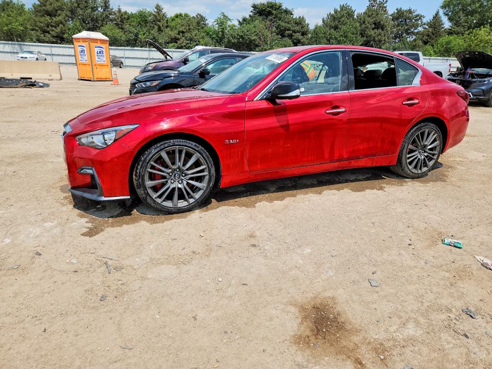 2019 Infiniti Q50 VIN JN1FV7AR5KM800938 — COPART salvage auction photo