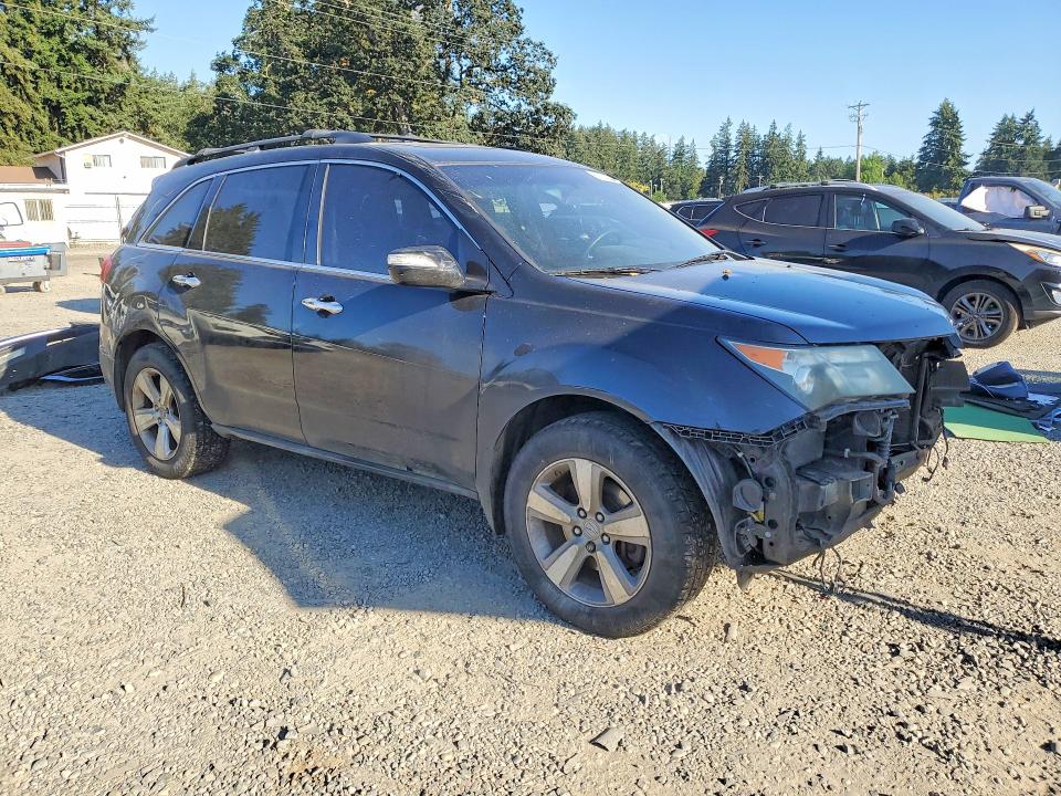 2011 Acura Mdx VIN 2HNYD2H60BH529887 COPART salvage auction — FRONT END, WA - BILL OF SALE, sold $125 on 2026-07-24 (photo 4)