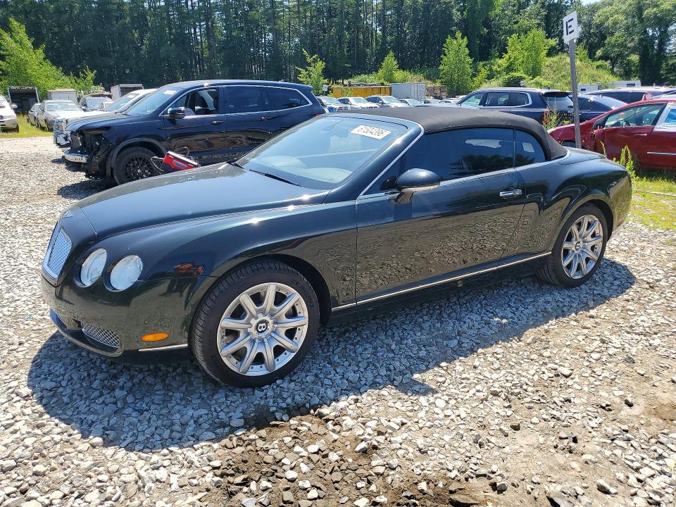 2007 Bentley Continental VIN SCBDR33W67C046825 — COPART salvage auction photo