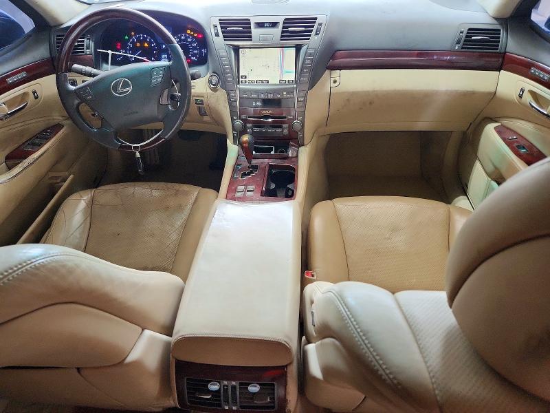 2009 Lexus Ls 460 VIN JTHGL46F195034746 COPART salvage auction — REAR END, Mn - Cert Of Title-Prior Salvage, sold $525 on 2026-07-30 (photo 8)