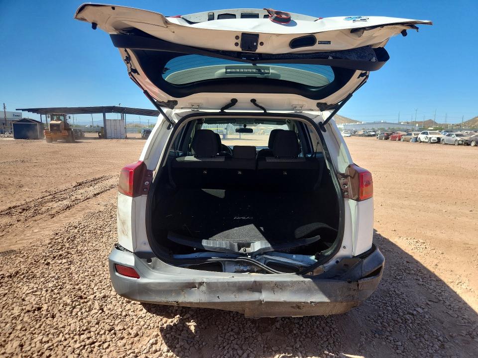 2013 Toyota Rav 4 VIN JTMZFREV6DD018239 COPART salvage auction — REAR END, Az - Cert Of Title - Salvage, sold $175 on 2026-07-28 (photo 6)