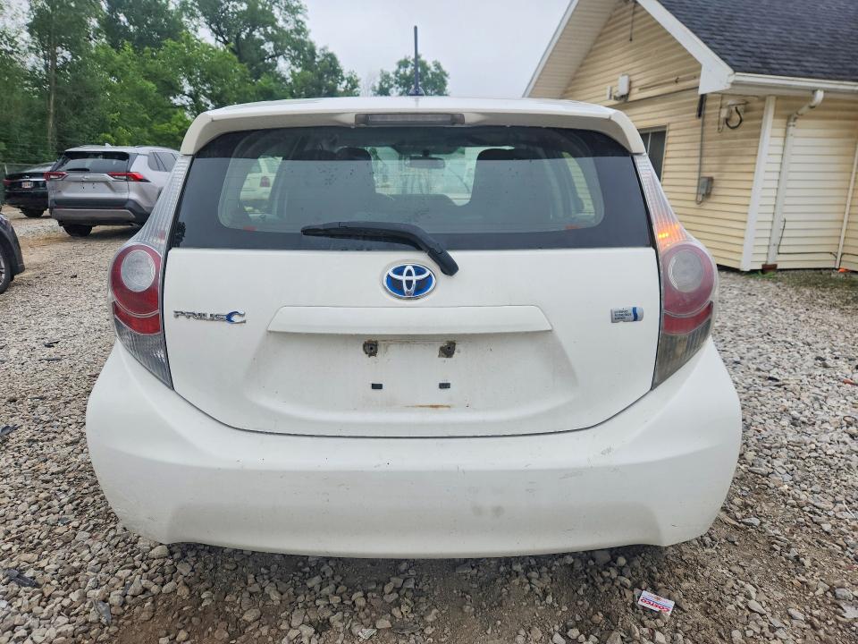 2014 Toyota Prius c VIN JTDKDTB33E1562465 COPART salvage auction — SIDE, Oh - Cert Of Title-Salvage, sold $1,400 on 2026-07-15 (photo 6)