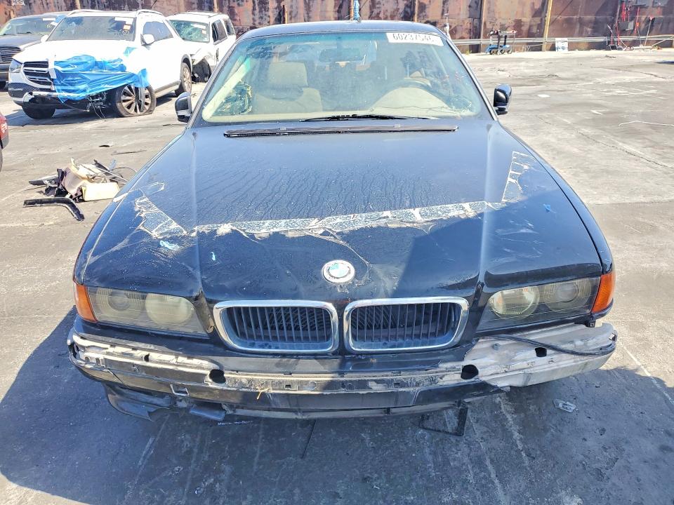 1997 BMW 7 series VIN WBAGJ8328VDM03762 COPART salvage auction — FRONT END, Ca - Salvage Certificate, sold $200 on 2026-07-31 (photo 5)
