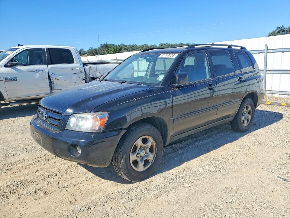 2007 Toyota Highlander VIN JTEEP21AX70202290 COPART salvage auction — MINOR DENT/SCRATCHES, Ca - Dis/Dlr/Exp Only Clean Title, sold $725 on 2026-07-17 (photo 1)