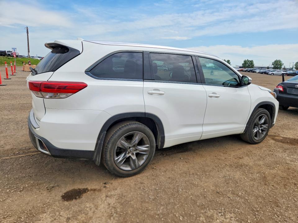 2017 Toyota Highlander VIN 5TDDZRFH8HS358139 COPART salvage auction — FRONT END, AB - BOS - ACTIVE, sold $14,600 on 2026-07-14 (photo 3)