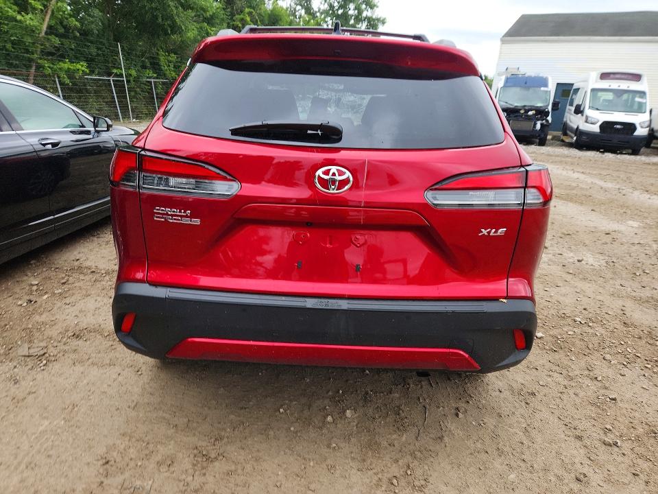 2025 Toyota Corolla cross VIN 7MUEAAAG6SV134604 COPART salvage auction — FRONT END, OH - CERT OF TITLE-SALVAGE, sold $2,000 on 2026-07-29 (photo 6)