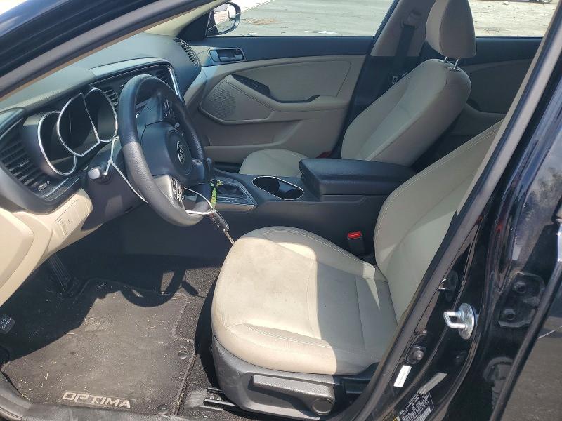 2015 Kia Optima VIN 5XXGM4A78FG478924 COPART salvage auction — FRONT END, Mo - Salvage Certificate Of Title, sold $175 on 2026-07-28 (photo 7)