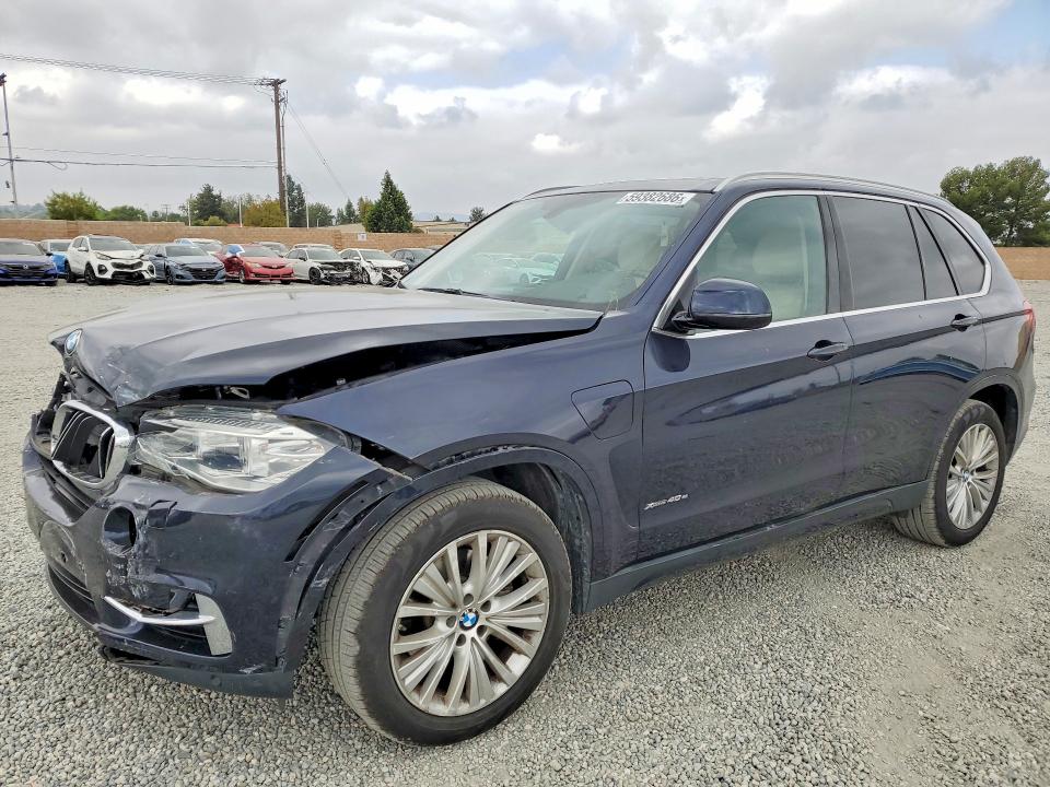 2016 BMW X5 VIN 5UXKT0C5XG0S76735 COPART salvage auction — FRONT END, Ca - Salvage Certificate, sold $3,550 on 2026-07-17 (photo 1)