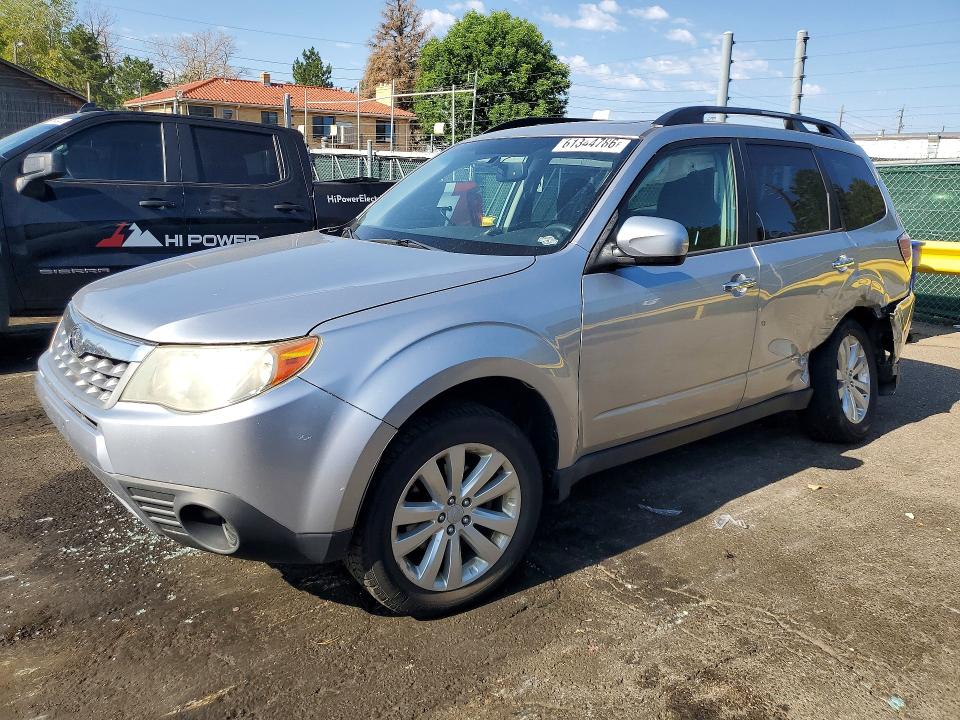 2012 Subaru Forester VIN JF2SHACC0CH465043 COPART salvage auction — REAR END, Co - Public - Salvage Title, sold $1,850 on 2026-08-25 (photo 1)