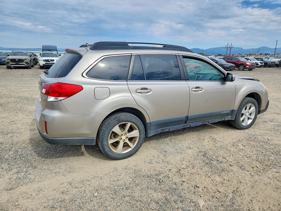 2014 Subaru Outback VIN 4S4BRBCC1E3248095 COPART salvage auction — FRONT END, Mt - Salvage Certificate Of A Vehic, sold $975 on 2026-08-25 (photo 3)