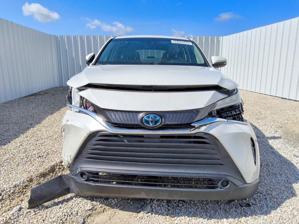 2021 Toyota Venza VIN JTEAAAAH3MJ084239 COPART salvage auction — FRONT END, FL - CERTIFICATE OF TITLE, sold $10 on 2026-07-23 (photo 5)