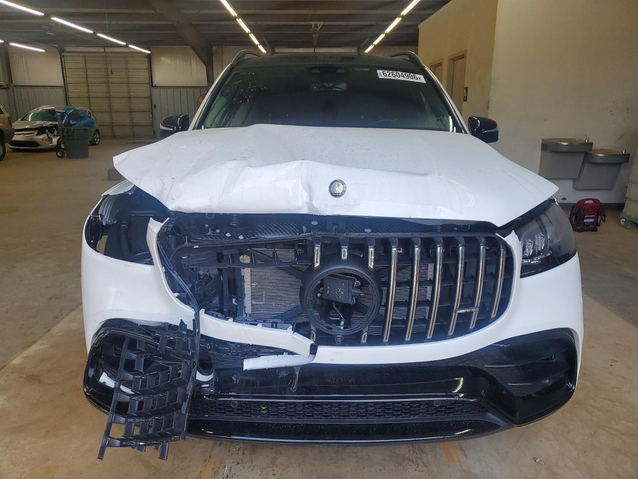 2025 Mercedes-Benz GLS-Class VIN 4JGFF8KE4SB300501 COPART salvage auction — Front End, NC - SALVAGE CERTIFICATE OF TITLE, sold $60,000 on 2026-08-19 (photo 5)