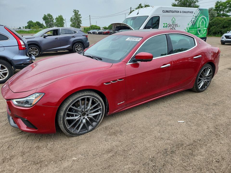 2018 Maserati Ghibli VIN ZAM57YTS0J1278529 — COPART salvage auction photo