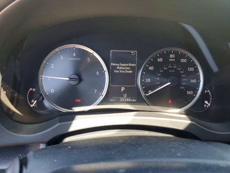 2022 Lexus Is VIN JTHD81F26N5049902 COPART salvage auction — REAR END, Salvage Title, sold $6,700 on 2026-07-27 (photo 9)