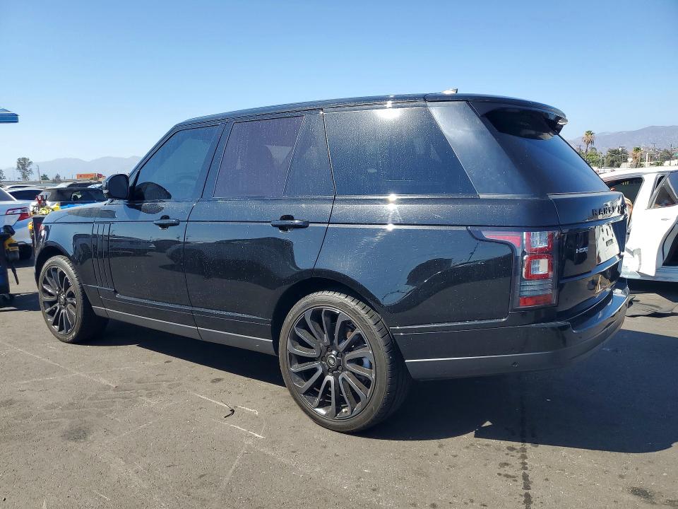 2017 Land rover RANGE ROVER VIN SALGS2FV6HA379849 COPART salvage auction — MINOR DENT/SCRATCHES, Nv - Dis/Dlr/Exp Only Clean Title (P), sold $16,879 on 2026-08-24 (photo 2)
