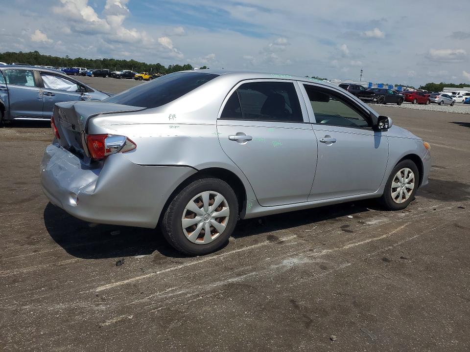 2009 Toyota Corolla VIN JTDBL40E19J052554 COPART salvage auction — REAR END, FL - CERT OF TITLE SLVG REBUILDABLE, sold $15 on 2026-07-29 (photo 3)