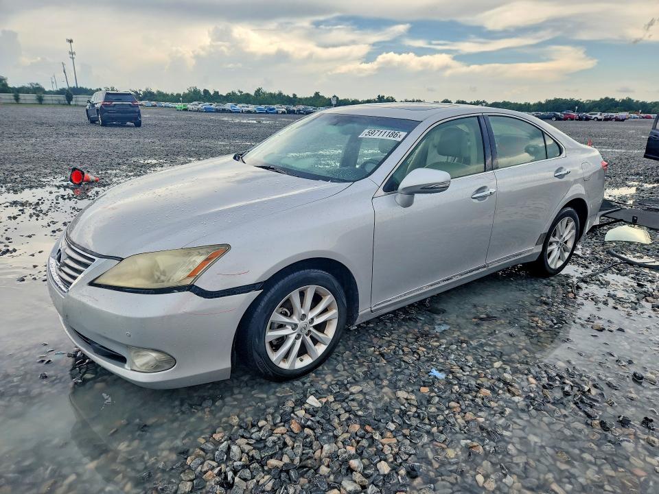 2012 Lexus ES VIN JTHBK1EG6C2502100 COPART salvage auction — SIDE, Fl - Cert Of Title Slvg Rebuildable, sold $1,300 on 2026-07-17 (photo 1)