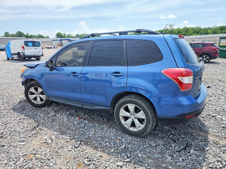 2015 Subaru Forester VIN JF2SJADC7FH425887 COPART salvage auction — FRONT END, Al - Cert Of Title-Salvage Title, sold $600 on 2026-07-14 (photo 2)
