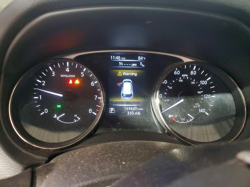 2016 Nissan Rogue VIN JN8AT2MV0GW150151 COPART salvage auction — REAR END, Pa - Certificate Of Salvage, sold $550 on 2026-07-23 (photo 9)