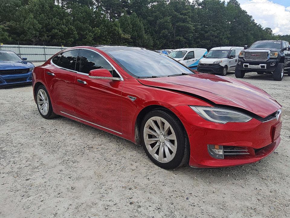 2016 Tesla Model s VIN 5YJSA1E26GF160840 COPART salvage auction — MECHANICAL, GA - CERTIFICATE OF TITLE, sold $6,100 on 2026-07-30 (photo 4)
