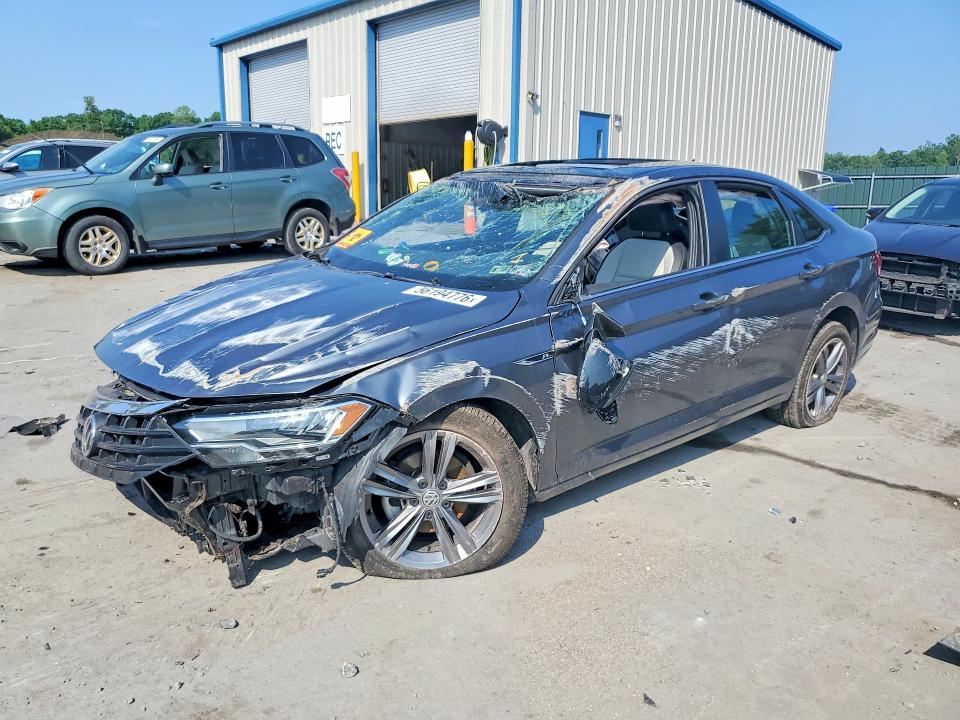 2021 Volkswagen Jetta VIN 3VWC57BU7MM070201 COPART salvage auction — ROLLOVER, Pa - Certificate Of Salvage, sold $400 on 2026-08-19 (photo 1)
