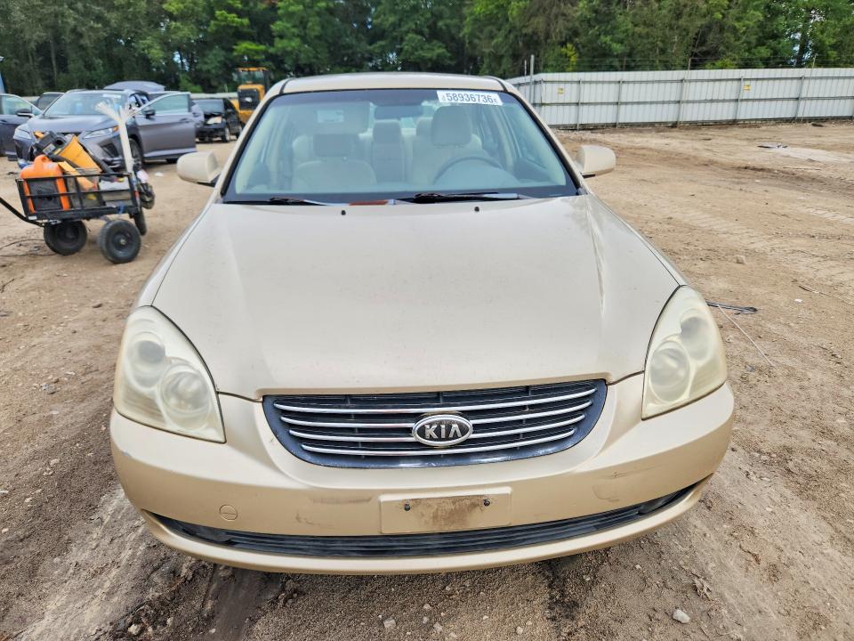 2007 Kia Optima VIN KNAGE123775146788 COPART salvage auction — SIDE, Fl - Cert Of Title Slvg Rebuildable, sold $450 on 2026-07-17 (photo 5)
