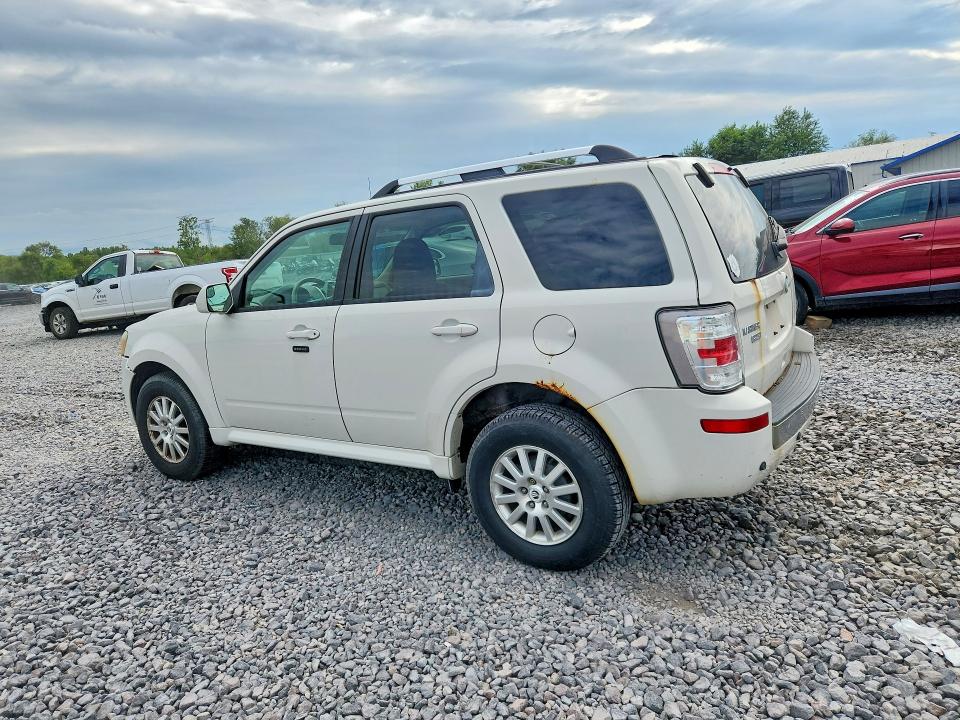 2011 Mercury Mariner VIN 4M2CN8H75BKJ02202 COPART salvage auction — FRONT END, Mt - Certificate Of Title, sold $225 on 2026-08-31 (photo 2)