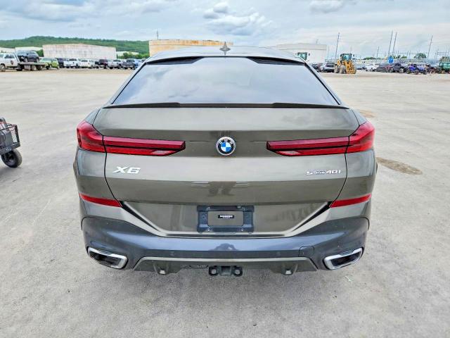 2021 BMW X6 VIN 5UXCY4C07M9D83172 COPART salvage auction — MECHANICAL, Ar - Certificate Of Title, sold $18,700 on 2026-07-29 (photo 6)