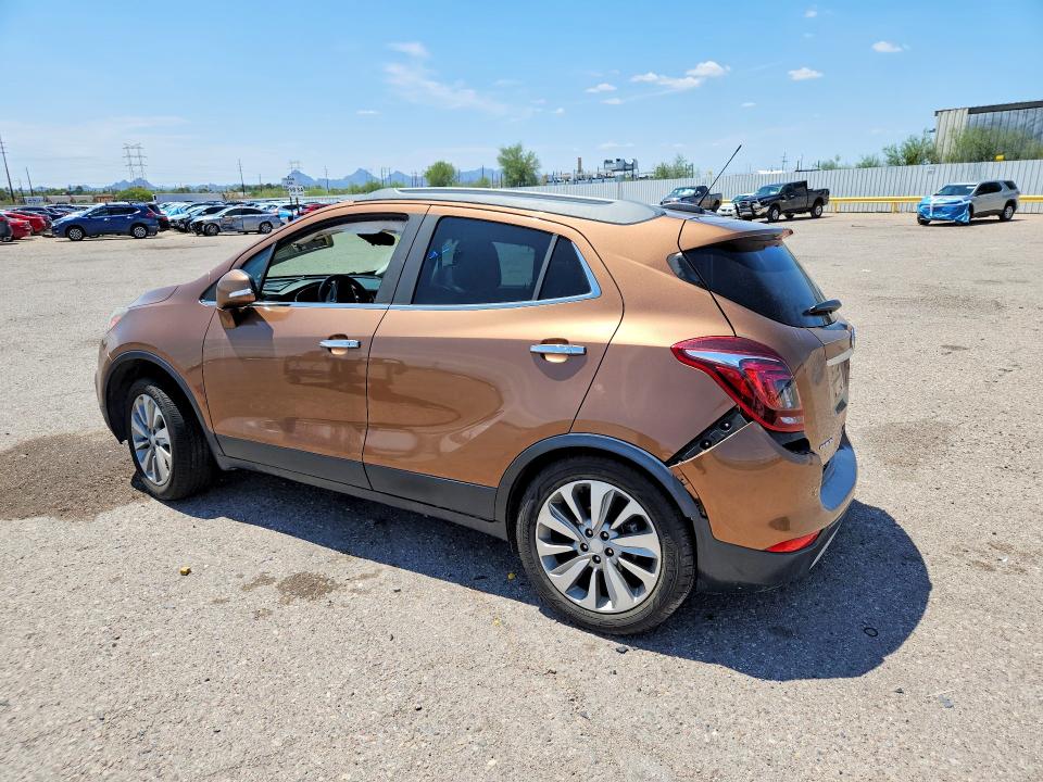 2017 Buick Encore VIN KL4CJASB3HB164299 COPART salvage auction — REAR END, Az - Cert Of Title - Salvage, sold $975 on 2026-07-31 (photo 2)