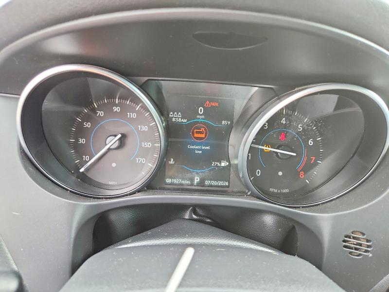 2020 Jaguar F-pace VIN SADCJ2FX8LA645797 COPART salvage auction — FRONT END, AZ - CERT OF TITLE - SALVAGE, sold $3,200 on 2026-07-31 (photo 9)